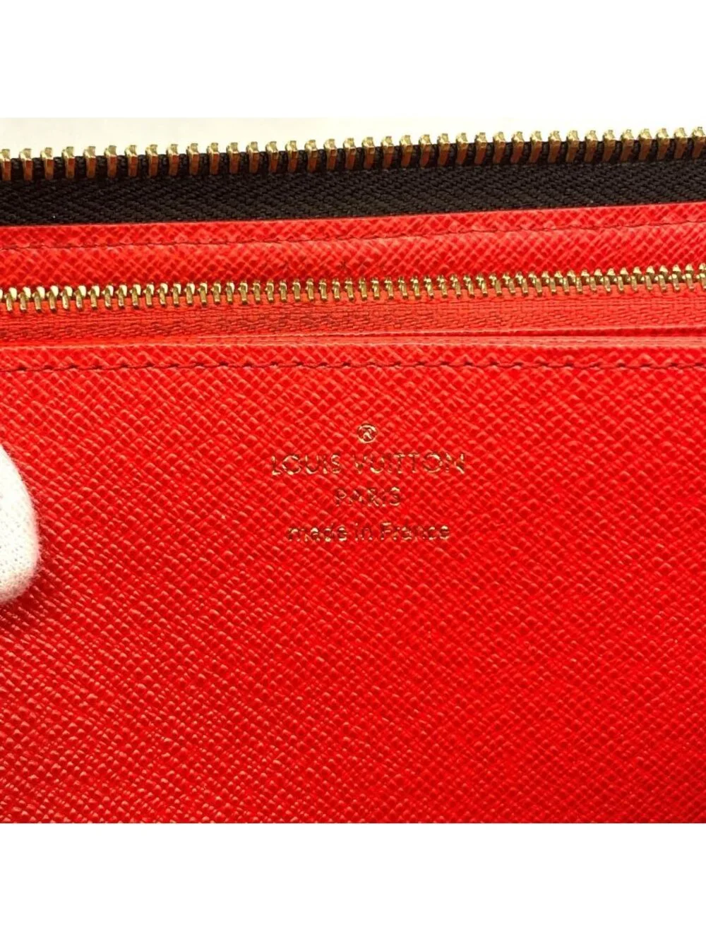 Louis Vuitton Wallet Monogram Zippy Coquelicot